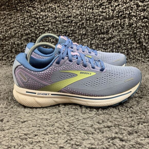 Brooks Shoes Womens 10 B Ghost 14 Running Sneaker Multicolor Low Top 1203561B544 - Picture 3 of 10